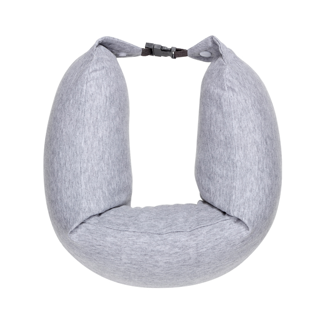 8H Travel U-Shaped Pillow Grey imagine noua